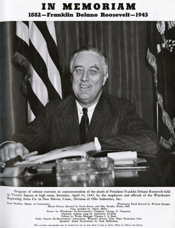 In Memoriam, 1882-Franklin Delano Roosevelt-1945