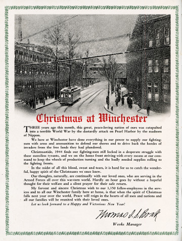 Christmas at Winchester