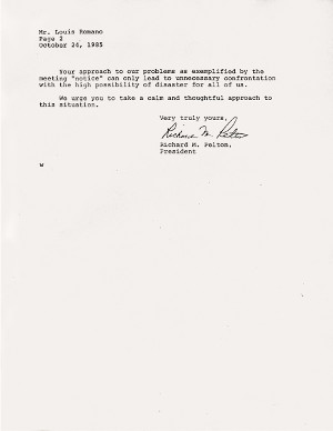 Letter to Mr. Louis Ramano from U.S. Repeating Arms Company- page 2